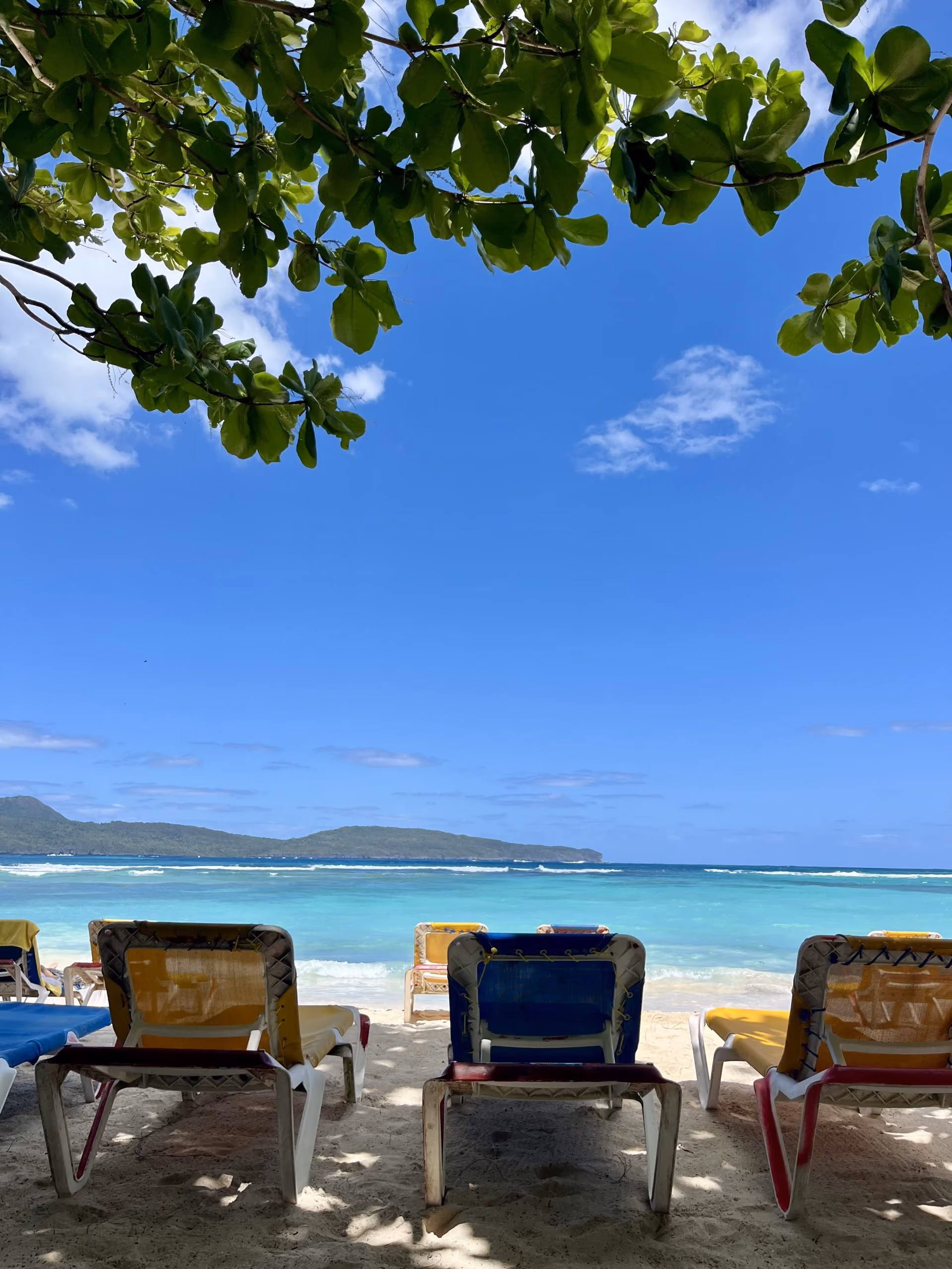 Slow down and disconnect from the world on the beach, enjoying the endless Caribbean blue.